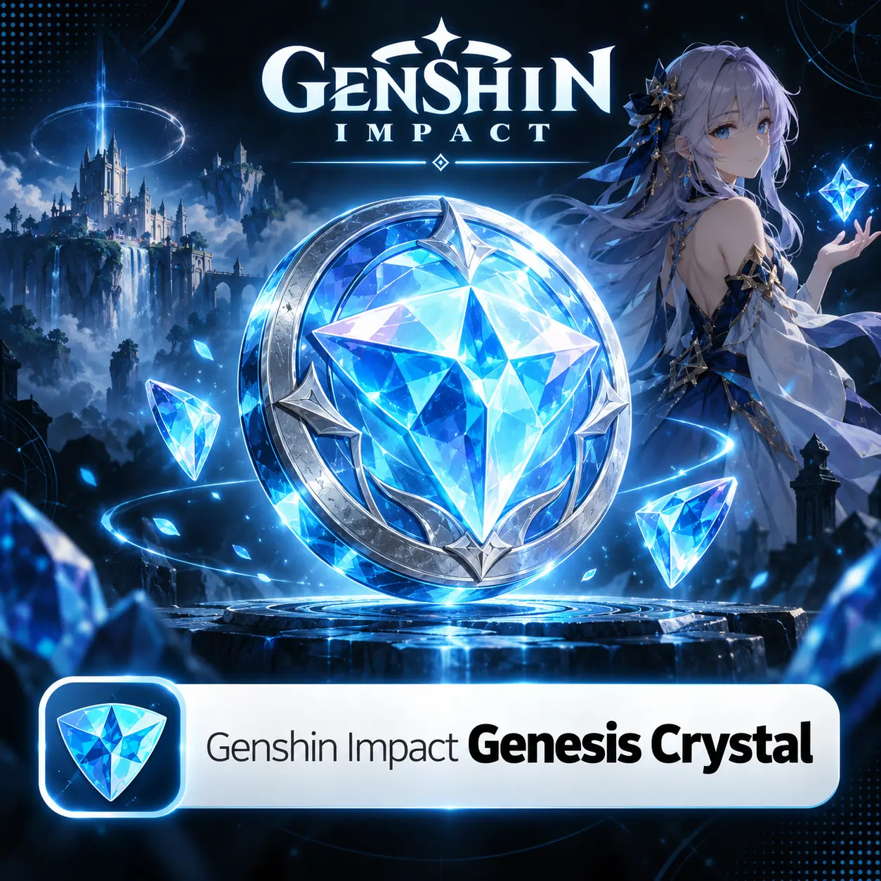 Genshin Impact Genesis Crystal کریستال گنیشین ایمپکت