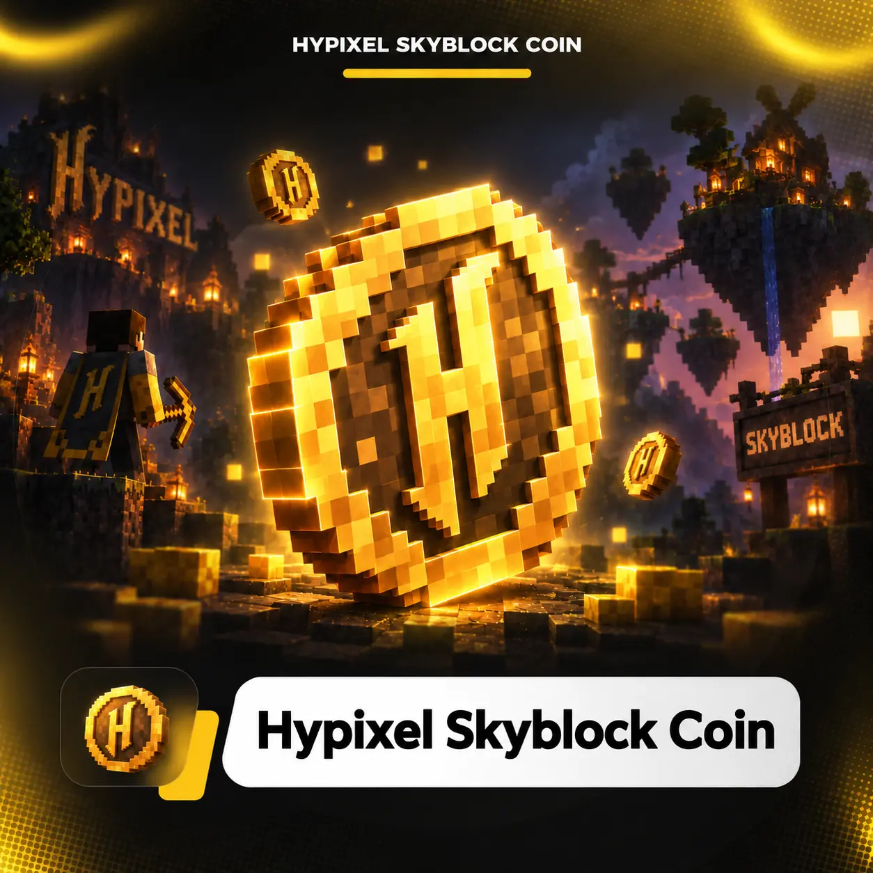 Hypixel Skyblock Coin کوین اسکای بلاک هایپیکسل