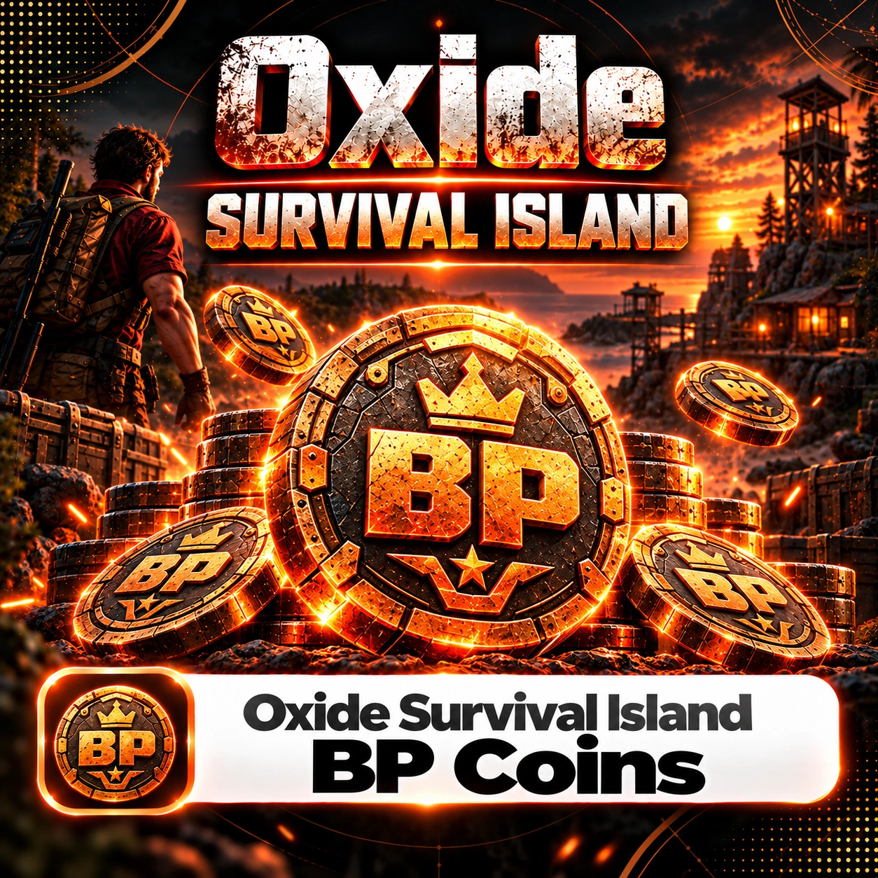 Oxide Survival Island BP Coins (1) بی پی کوین اکسید